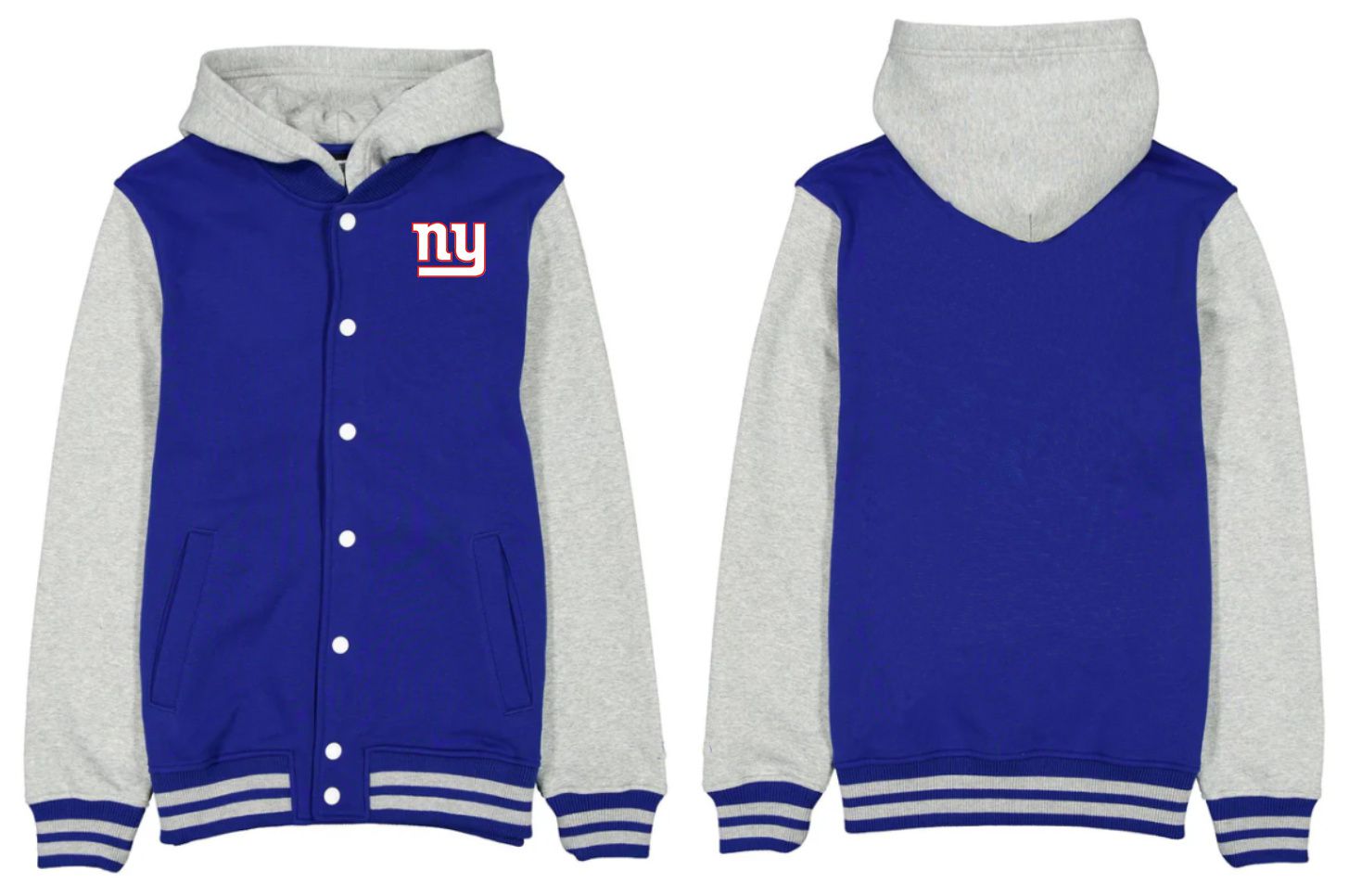 Men 2026 NFL New York Giants  jacket hoodie Blue 01->baltimore ravens->NFL Jersey